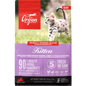 1,8 kg Orijen Kitten katemad med kylling kalkun og fisk