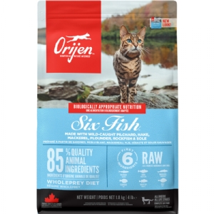 1,8 kg Orijen Six Fish kattemad 