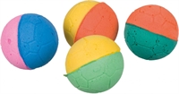 4 stk Trixie Soft ball til katte ø4,3 cm assorteret farver