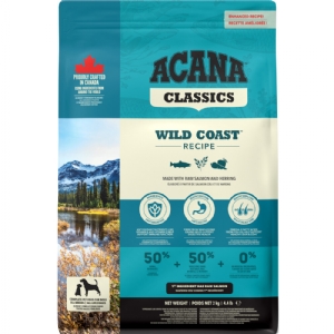 2 kg Acana Classics Wild Coast hundefoder med kylling og fisk