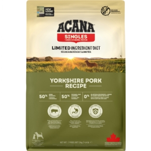 Acana Singles Yorkshire Pork hundefoder med gris