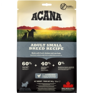 340 g Acana Adult Small Breed hundefoder med kylling og fisk