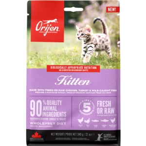 Orijen Kitten katemad med kylling kalkun og fisk