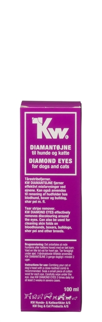 KW diamant øjne til hunde og katte 100 ml