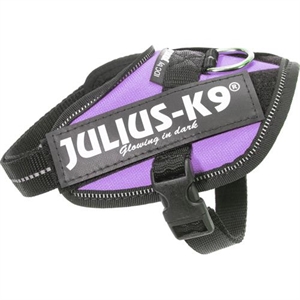 Julius K9 IDC - Hundesele - Bryst størrelse 33 til 45 cm lilla Str. Baby 2