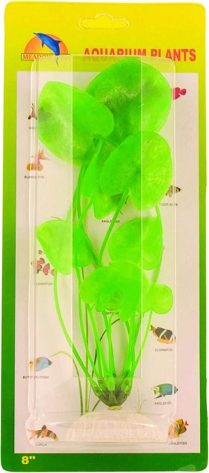 Akvarie plasticplante Dværglilje 20 cm