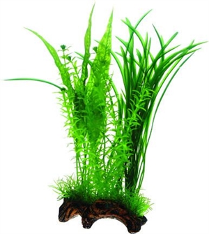 Akvarie plasticplante Flora Root, 30 cm