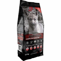 1,5 kg Alpha Spirit hvalpe hundefoder med fisk og kød til hundehvalpe - Kornfrit