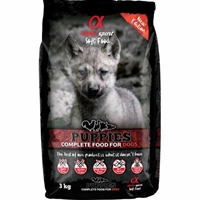 3 kg Alpha Spirit hvalpe hundefoder med fisk og kød til hundehvalpe - Kornfrit