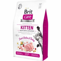 2 kg Brit Care Killinge kattefoder - kornfrit