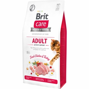 Brit Care kattefoder til aktive voksne katte - kornfrit