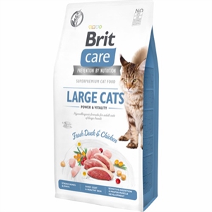 Brit Care kattefoder til voksne store katte - kornfrit