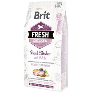 2,5 kg Brit Fresh Hvalpefoder small og medium