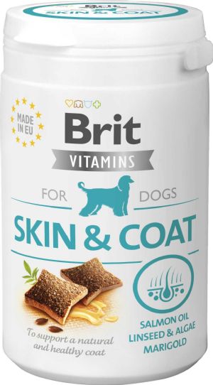 150 g Brit Vitaminer til voksne hunde -  Skin & Coat 