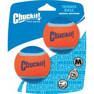 CHUCKIT Tennisbold hundelegetøj til mellemstore hunde - Medium