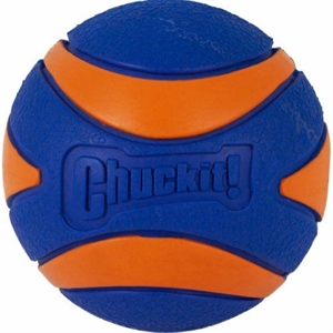 CHUCKIT hundelegetøj Ultra Squeaker bold ø8,5 cm