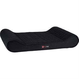 Catago FIR-TECH hundepuder med memory foam for optimal komfort - sort