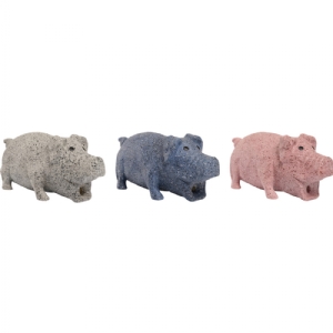 Companion gemstone shape latex toy - pig 20cm