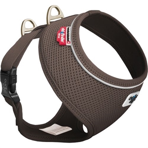 Curli basic hundesele Air-Mesh str. XLarge brystmål fra 54 til 62 cm brun