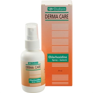 Diafarm klorhexidin spray til hunde og katte - 50 ml