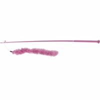 Trixie Drillepind XXL med fjer boa - 65 cm - assorteret farver