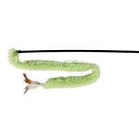 Trixie Kattelegetøj Drillepind med plysbånd og fjer 48 cm