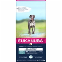 12 kg Eukanuba hundefoder  Adult Large breed kornfri med fisk