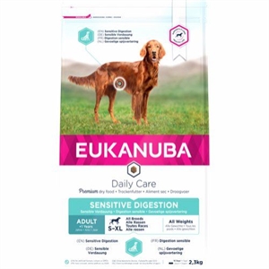 2,3 kg Eukanuba hundefoder Daily Care sensitive digestion med kylling
