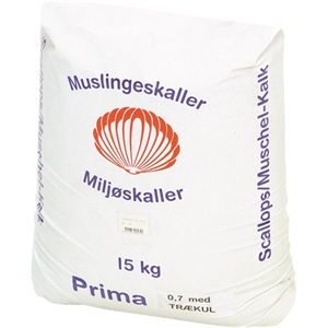 Fugleskaller - 15 kg muslingeskaller til høns