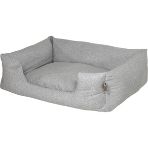 Hundeseng Fantail Snooze Silver med indgang 110 x 80 cm