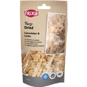 Trixie frysetørret lam lever & laks 25 g