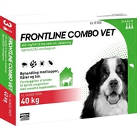 Frontline Combo vet til hunde 40 kg+ - 3 pipetter x 4,02 ml