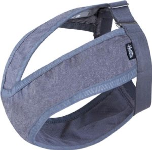 Hurtta Breezy løbetidsbukser Medium - Talje 45 - 55 cm ECO black til hunhunde