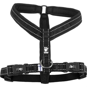 Hurtta Casual Y hundesele brystmål fra 78 til 90 cm sort