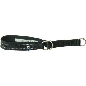 Hurtta Casual ECO half choke hundehalsbånd fra 25 til 35 cm i halsen - sort