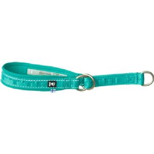 Hurtta Casual ECO half choke hundehalsbånd fra 35 til 45 cm i halsen - turkis