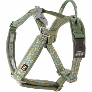 Hurtta Razzle-Dazzle Y - hundesele fra 43 til 55 cm i brystmål grøn