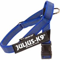 Julius K9 hundesele Str. 0 - Medium - brystmål fra 58 til 76 cm blå