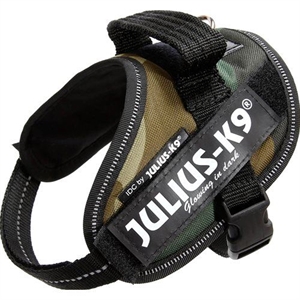 Julius K9 IDC - Hundesele - Bryst størrelse 40 til 53 cm camouflage Str. Mini-Mini