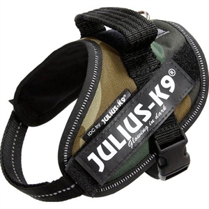 Julius K9 IDC - Hundesele - Bryst størrelse 49 til 67 cm camouflage Str. Mini