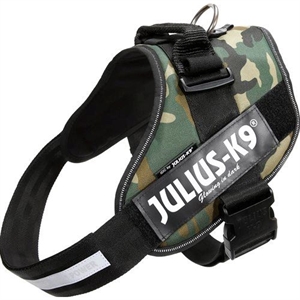 Julius K9 IDC - Hundesele - Bryst størrelse 63 til 85 cm camouflage Str. 1