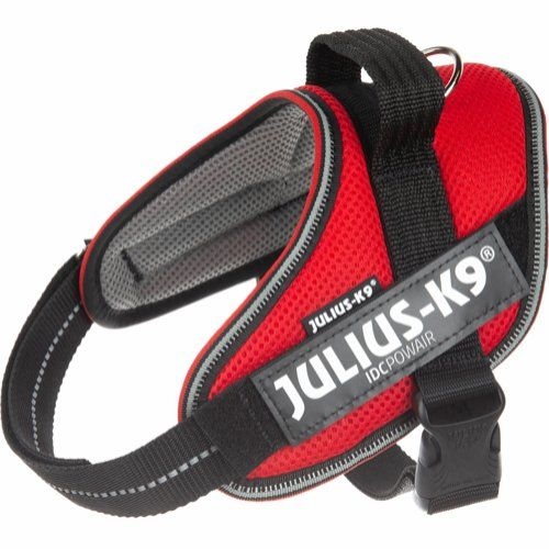 Julius IDC hundesele Str. Mini - Small - brystmål 49 til 67 Rød