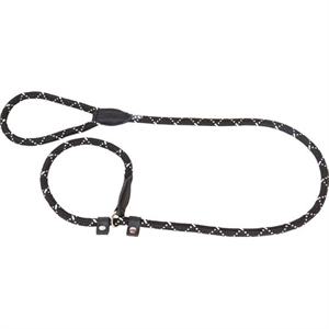 K9 IDC Retriever hundeline ø 12 mm x 2 meter - sort