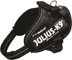 Julius K9 IDC- hundesele - Bryst størrelse 40 til 53 cm sort Str. Mini-Mini
