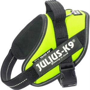 Julius K9 IDC- hundesele - Bryst størrelse 49 til 67 cm neon grøn Str. Mini