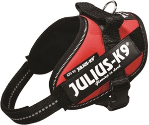 Julius K9 IDC- hundesele - Bryst størrelse 51 til 67 cm rød Str. Mini