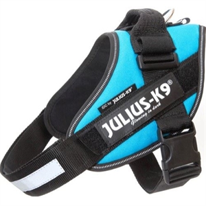 Julius K9 IDC hundesele Str. 0. brystmål fra 58 til 76 cm blå