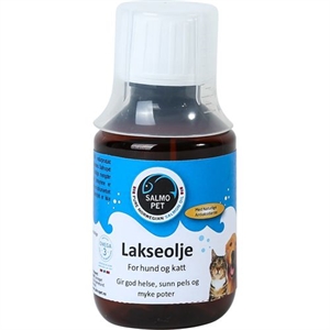 Salmopet lakseolie til hunde og katte 100 ml