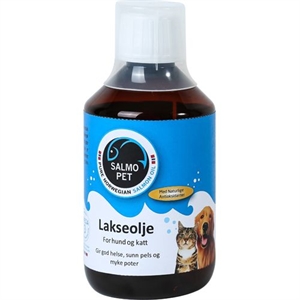 Salmopet lakseolie til hunde og katte 300 ml