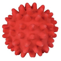 Trixie Hundelegetøj Pindsvinebold  i latex med lyd - ø 6 cm